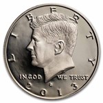 2013-S Kennedy Half Dollar 20-Coin Roll Proof